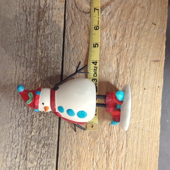 Ceramic Snowman - Picture 4 of 7
